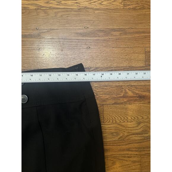 Apt 9 Skirt Black 8 Long Big Buttons - Picture 3 of 7